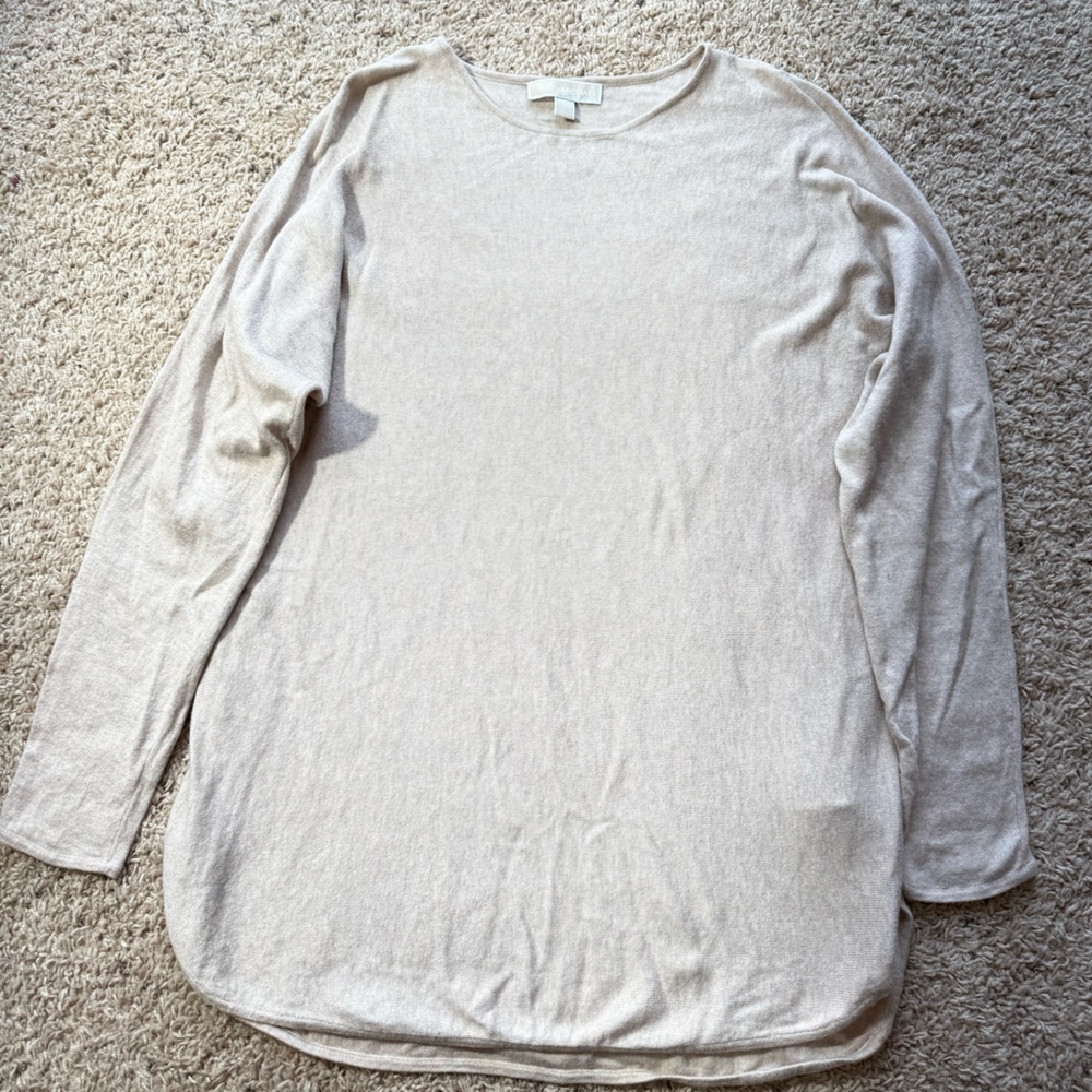 Michael Kors long sleeve tunic, long length.